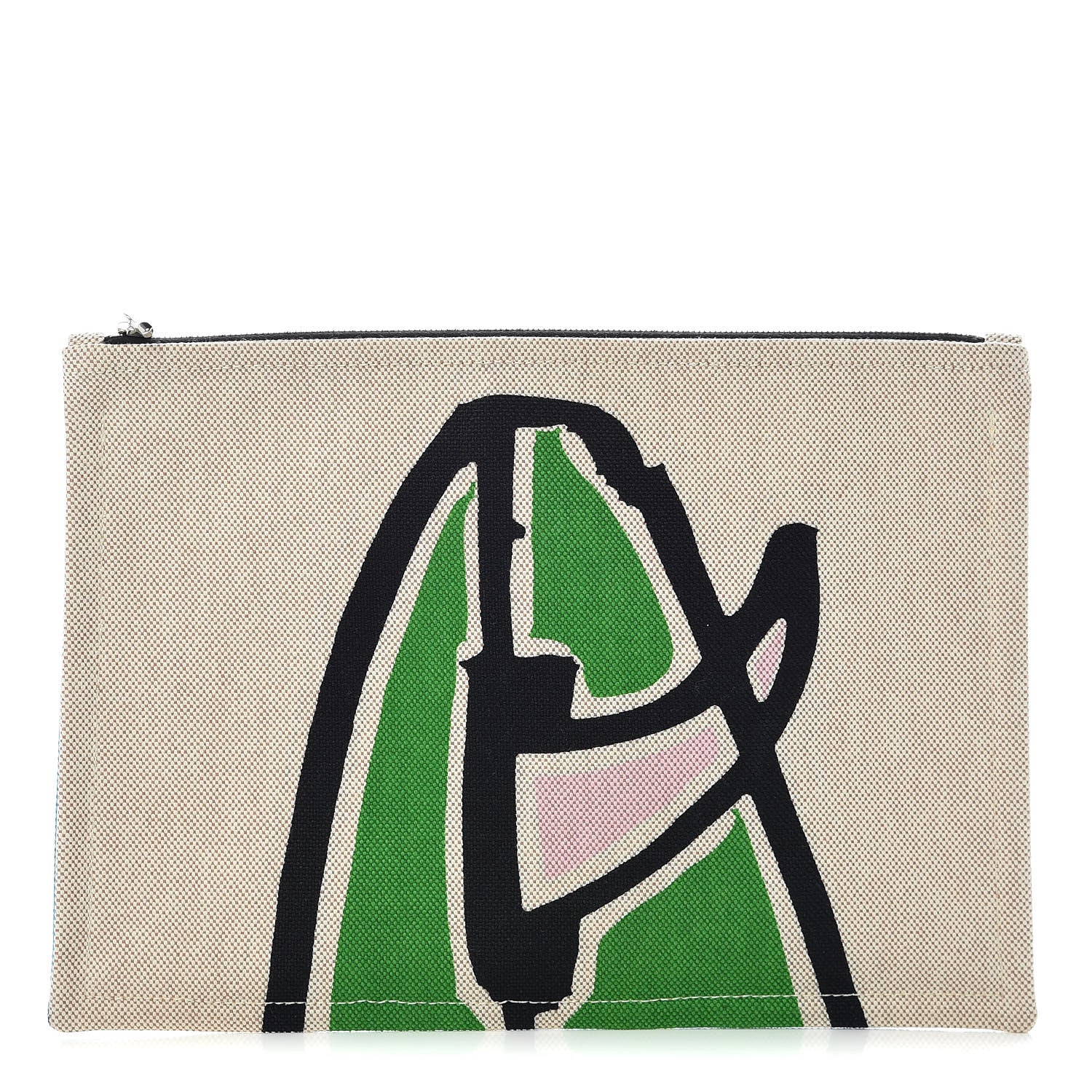 Hermes Toile Flat Waikiki Pouch 1 of 6
