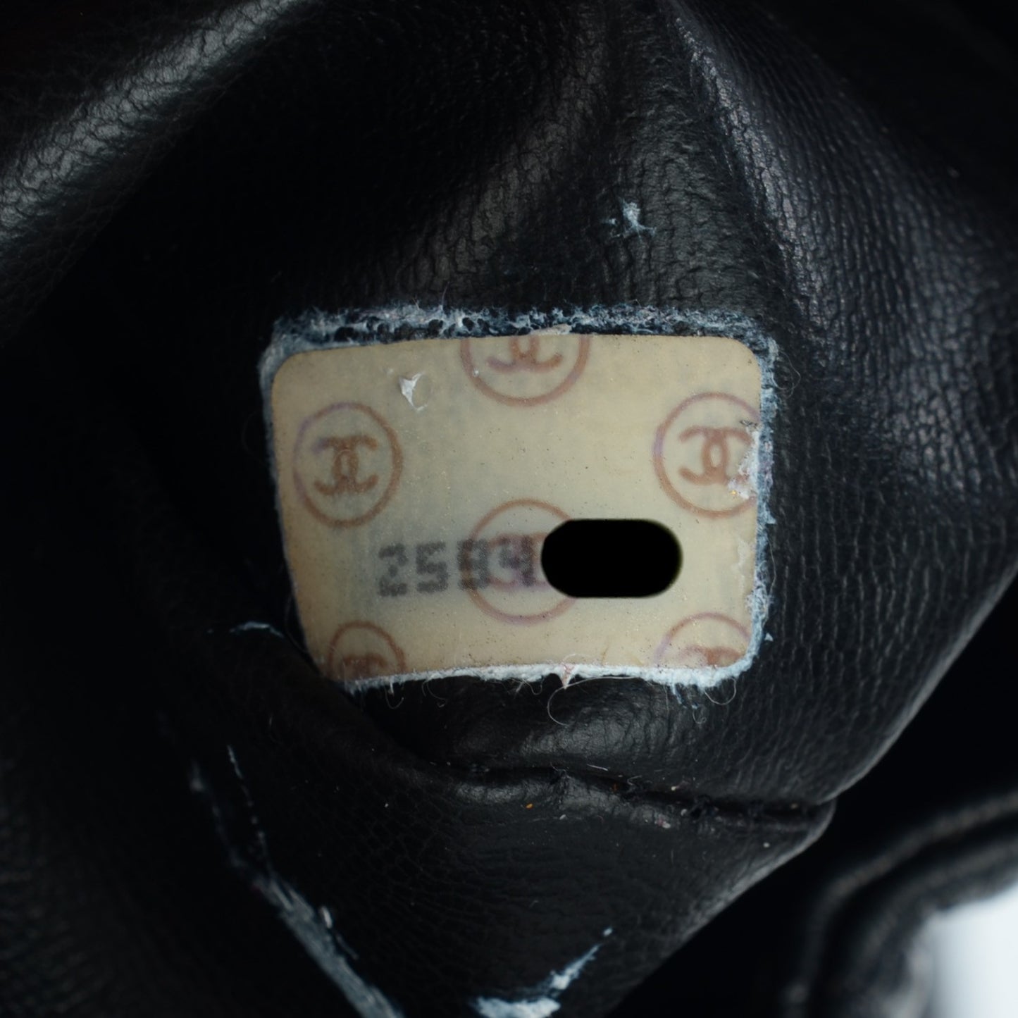 Lambskin CC Shoulder Bag Black