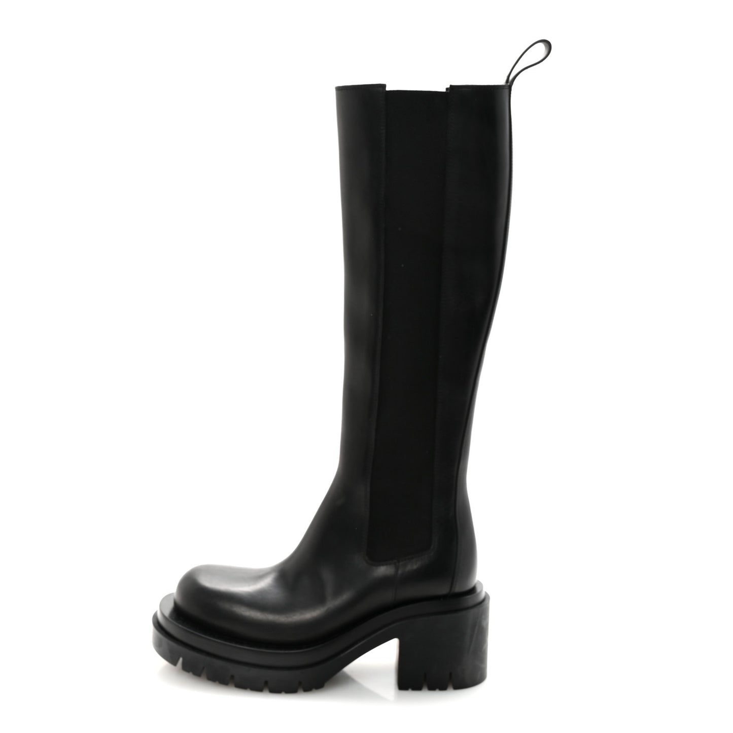 Calfskin The Lug Chelsea 30/70mm Tall Boots 36.5 Black