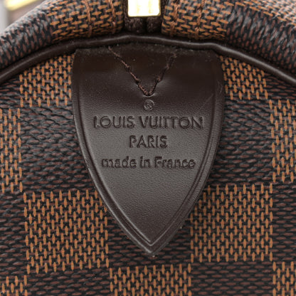 Louis Vuitton Damier Ebene Speedy 30 6 of 11