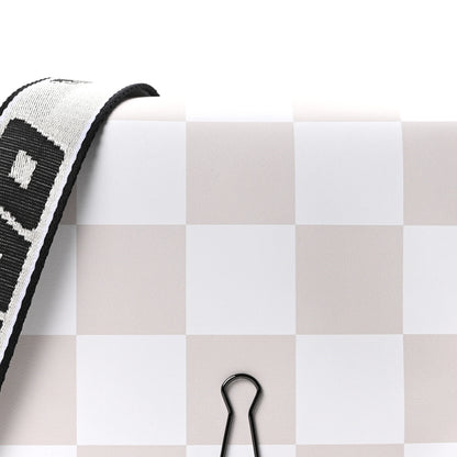 Off-White Calfskin Figures of Speech Binder Clip Bag White Beige 6 of 9