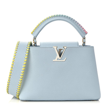 Louis Vuitton Taurillon Capucines BB Wisteria Light Blue 1 of 11