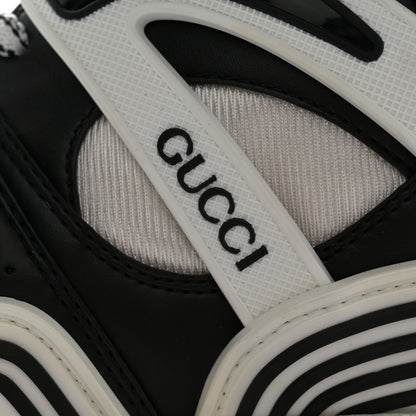 Gucci Evolution Fabric Mens Basket High Top Sneakers 11 Black White 8 of 9