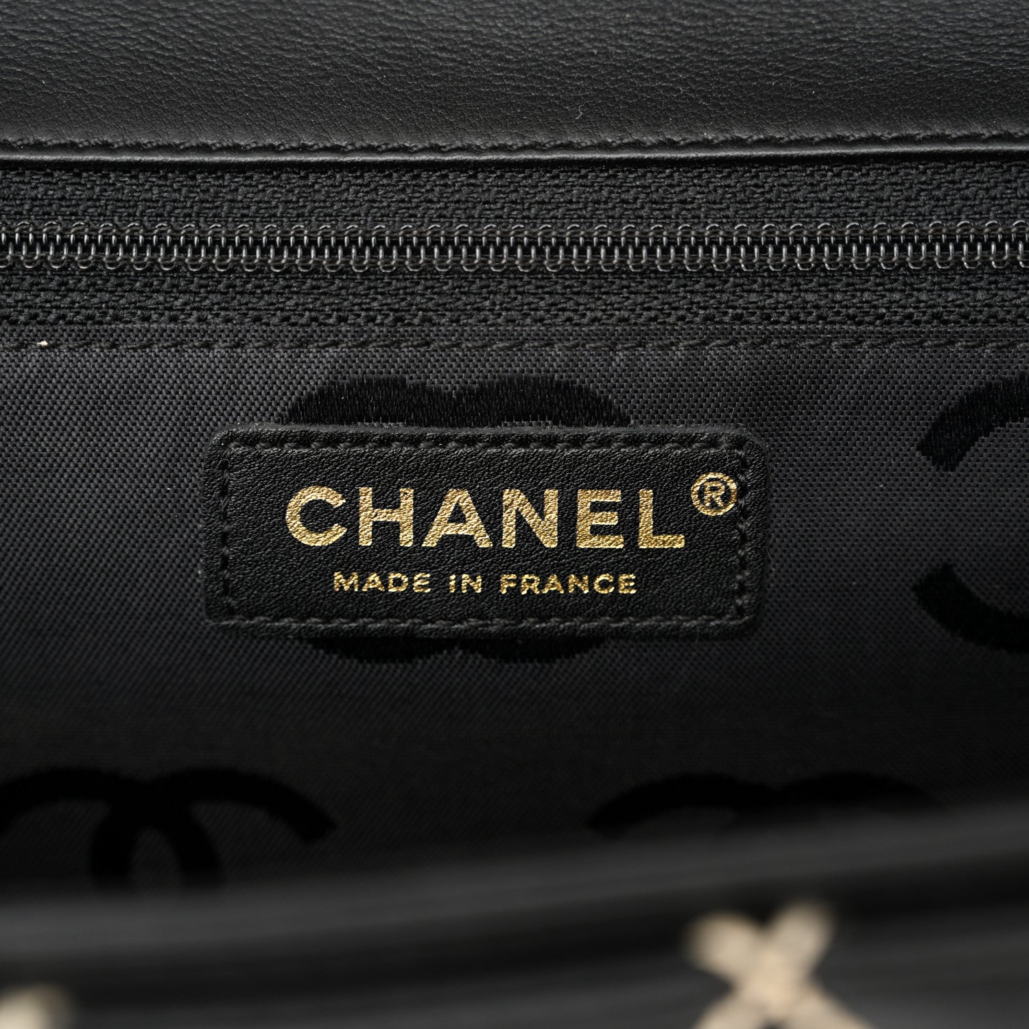 Chanel Calfskin Quilted Wild Stitch Flap Black 6 of 13