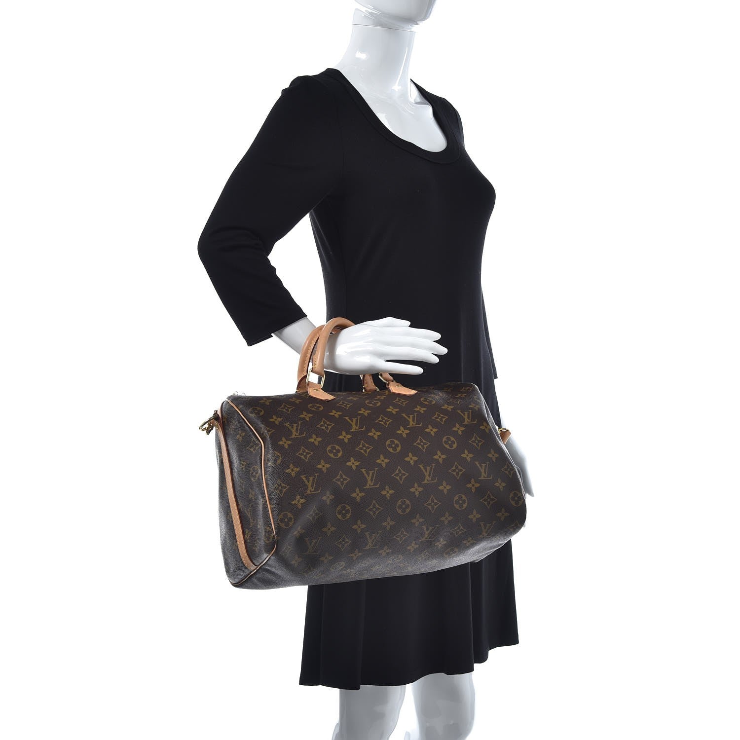 Louis Vuitton Monogram Speedy Bandouliere 35 2 of 8