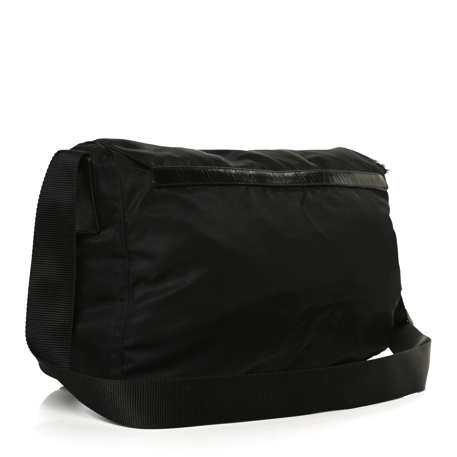 Prada Nylon Vela Messenger Bag Black 2 of 20