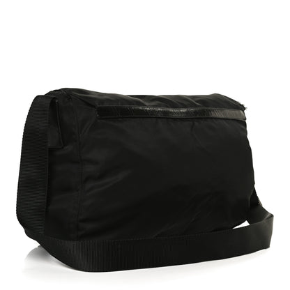 Prada Nylon Vela Messenger Bag Black 2 of 20