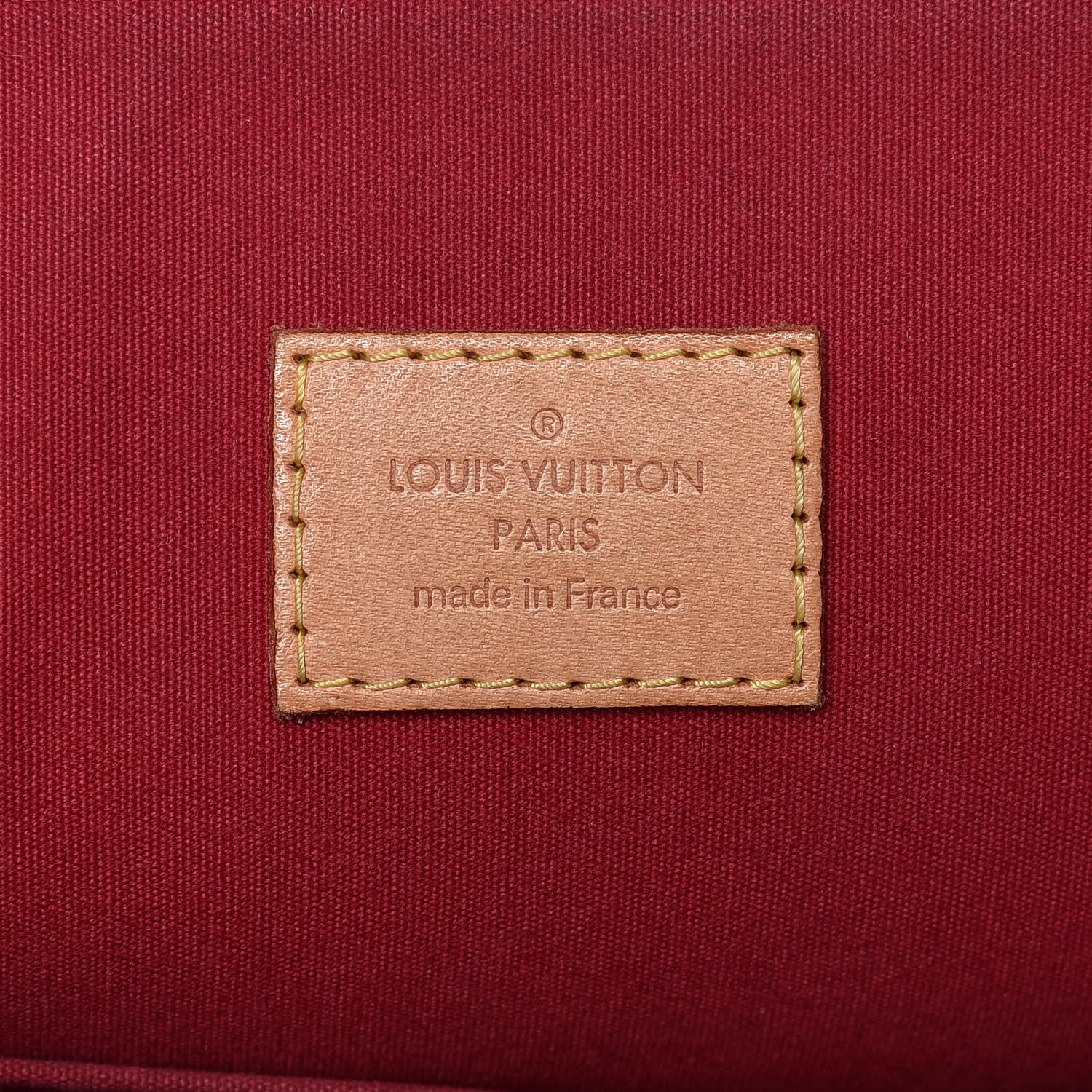 Louis Vuitton Vernis Alma GM Pomme D'Amour 6 of 11