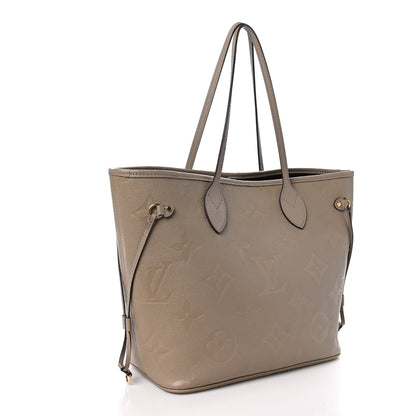 Louis Vuitton Empreinte Monogram Giant Neverfull MM Tourterelle 4 of 10
