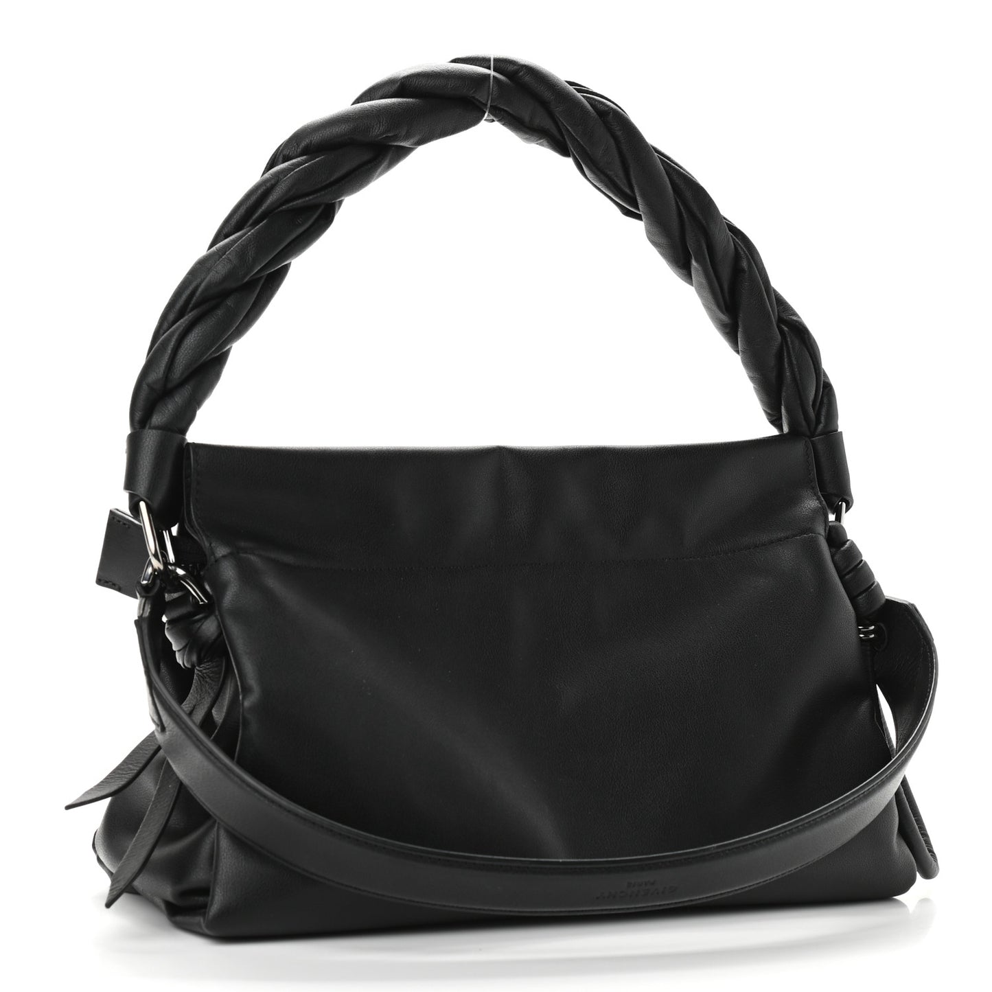 Calfskin Medium ID93 Satchel Black