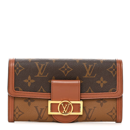 Louis Vuitton Reverse Monogram Dauphine Sarah Wallet 1 of 6