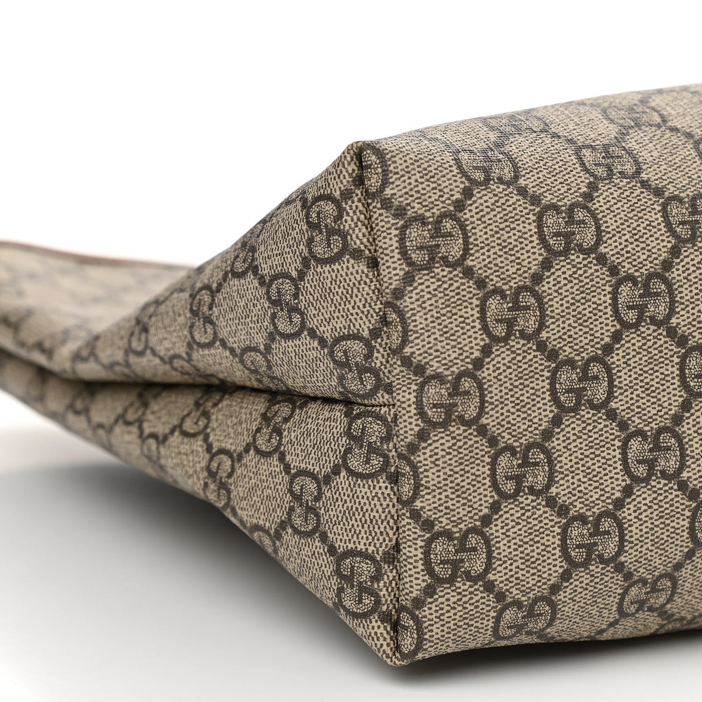 GG Plus Monogram Medium Signature Web Loop Tote Brown
