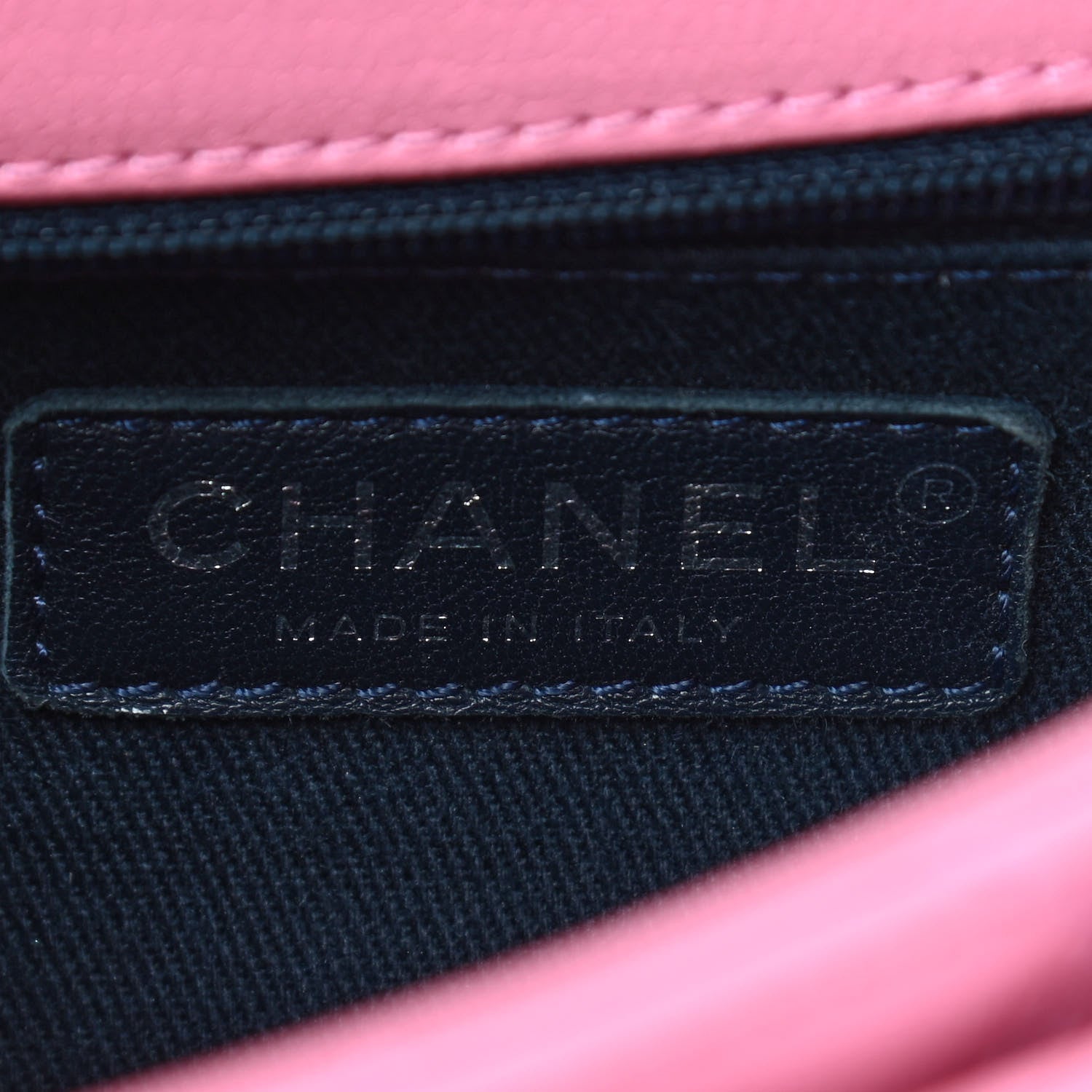 Chanel Shiny Goatskin Quilted Small Double Carry Waist Chain Flap Pink 6 of 10
