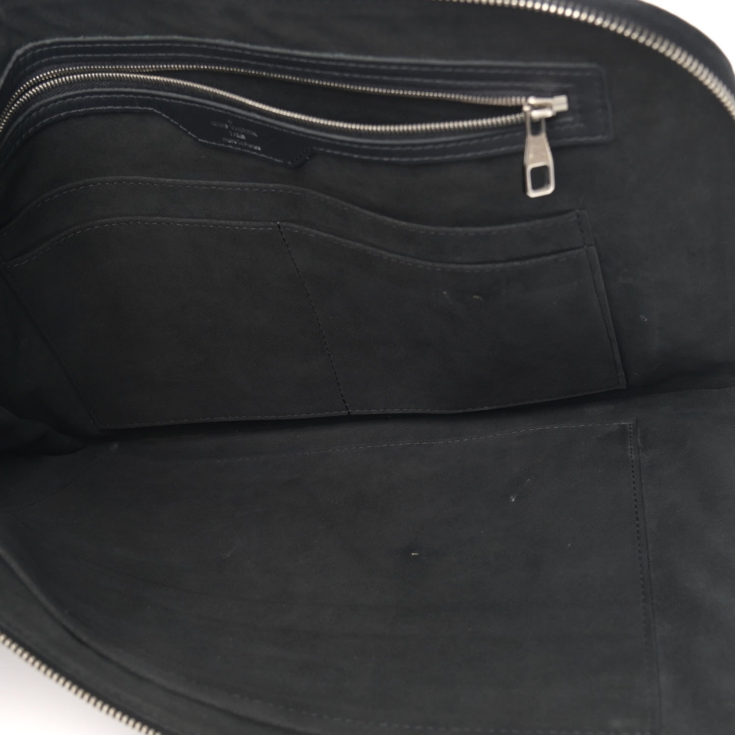 Louis Vuitton Epi Poche Documents Portfolio Case 39 Black 5 of 13