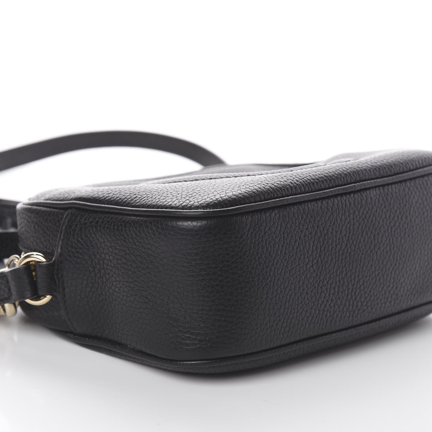 Gucci Pebbled Calfskin Small Soho Disco Bag Black 5 of 8