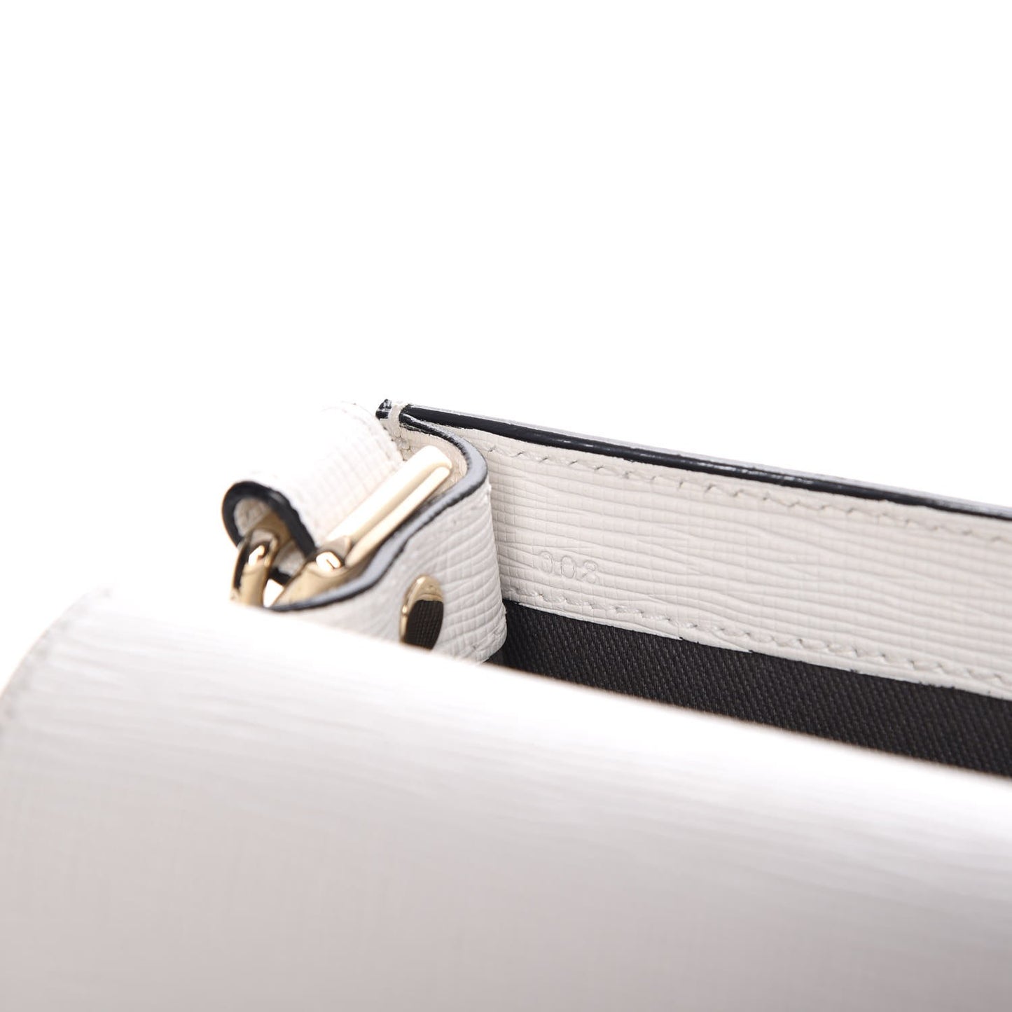 Linosa Calfskin Tiny PS11 Classic Shoulder Bag White