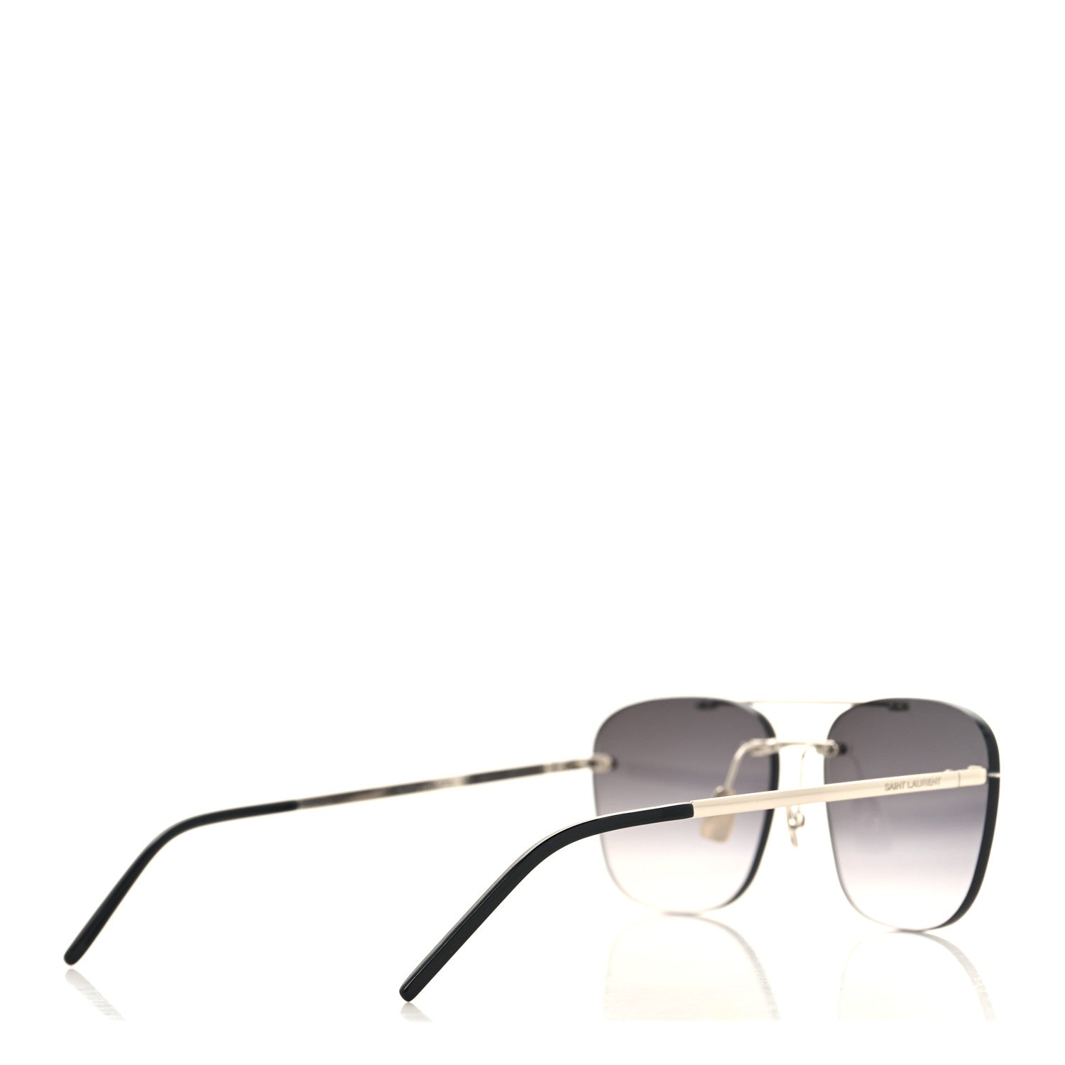 Saint Laurent Metal Sunglasses SL 309 Black 4 of 7