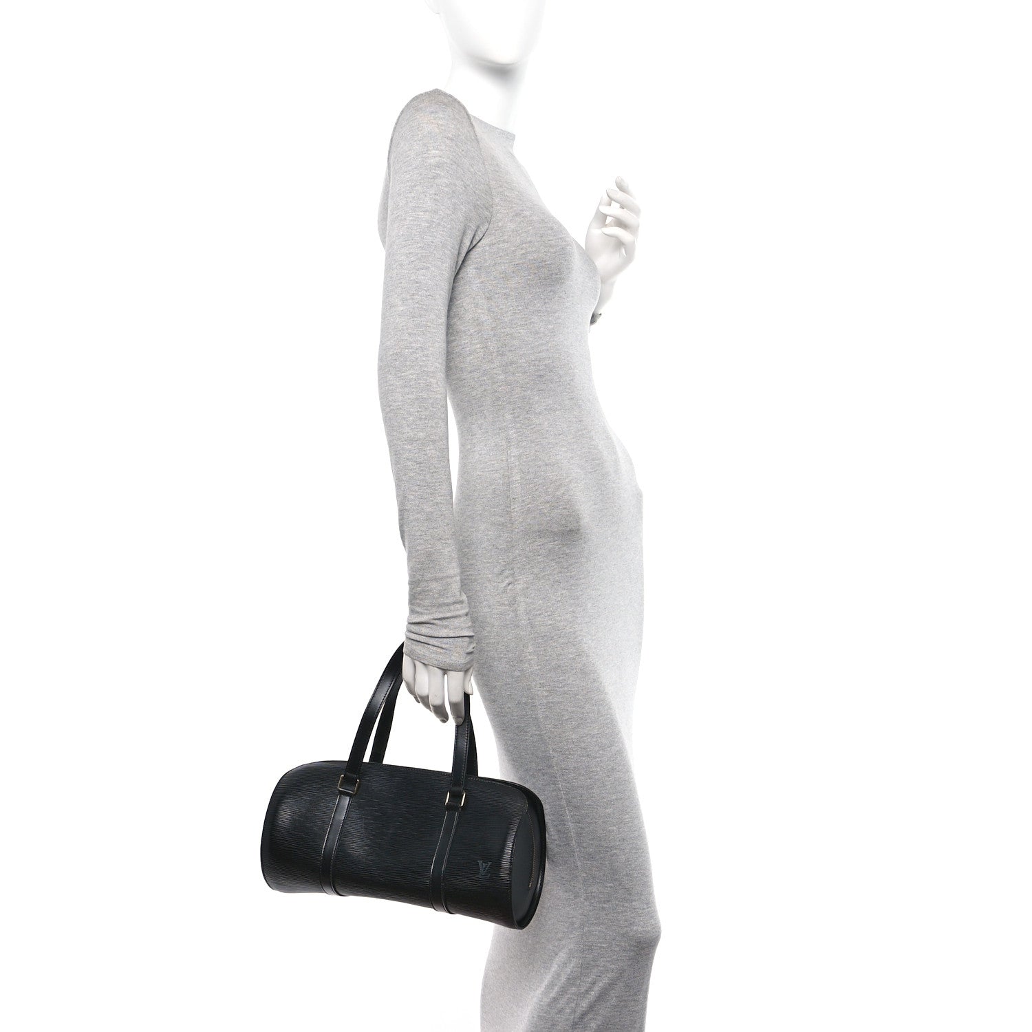 Louis Vuitton Epi Soufflot Black 2 of 9
