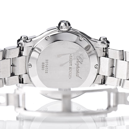 Chopard Stainless Steel 3 Diamond 30mm Happy Sport Quartz Watch 6 of 7