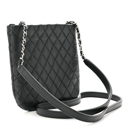 Chanel Aged Calfskin Quilted Crossbody Bag Black 3 of 10