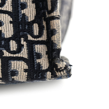 Christian Dior Oblique Medium Book Tote Blue Multicolor 13 of 16