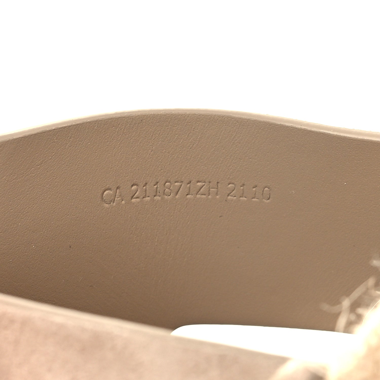 Hermes Suede Goatskin Mens Antigua Espadrille Sandals 41 Beige Sable 6 of 9