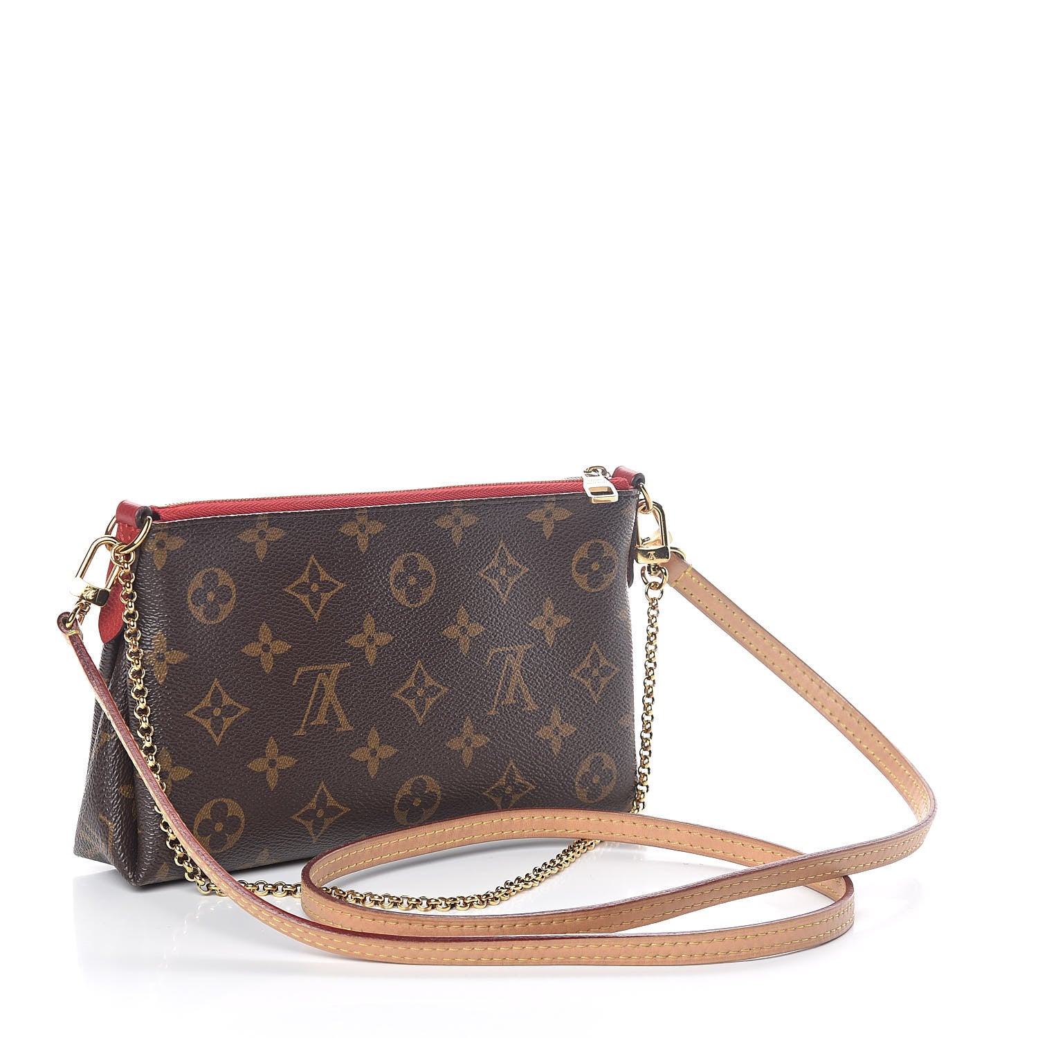 Louis Vuitton Monogram Pallas Clutch Cherry 3 of 10