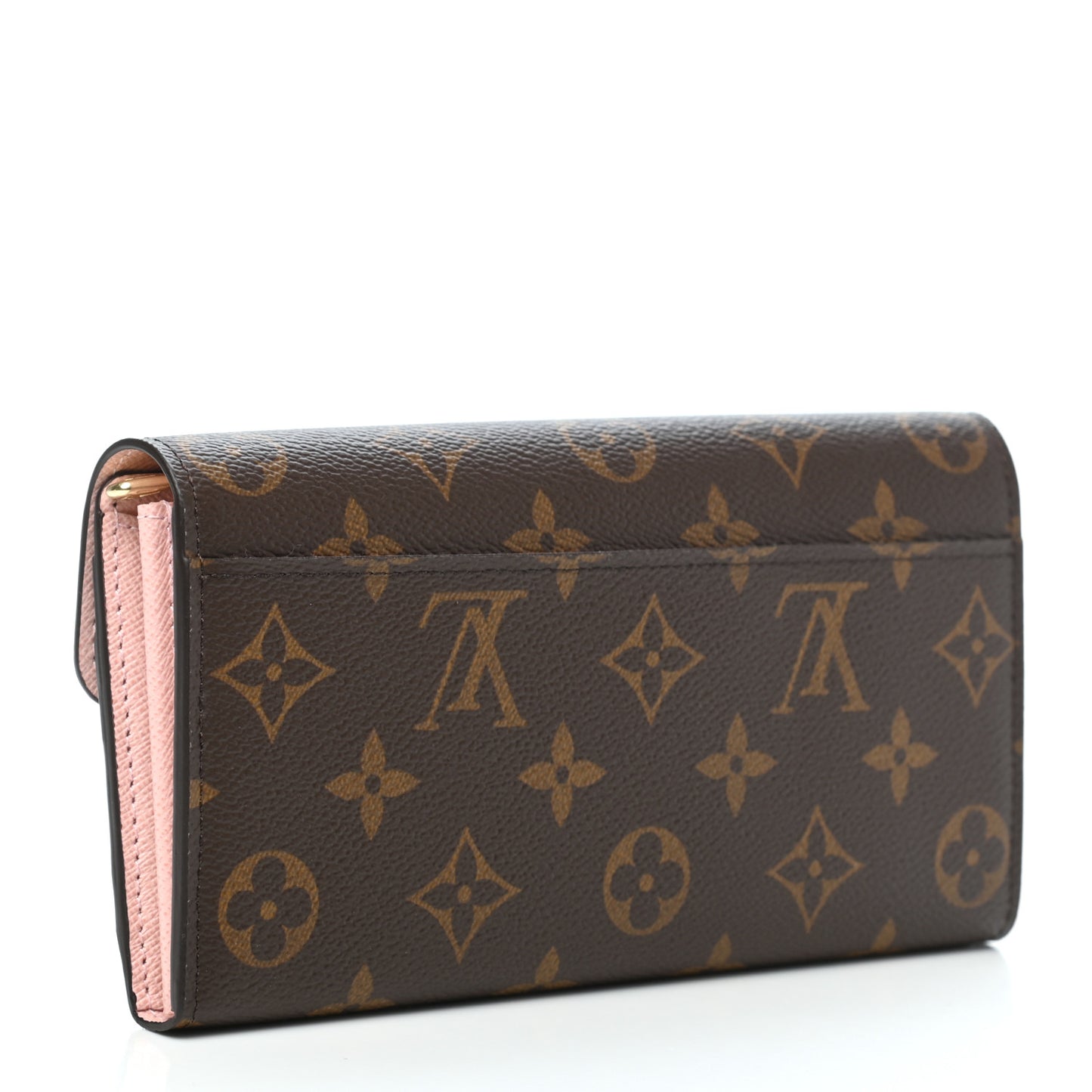 Monogram Sarah Wallet NM Rose Ballerine