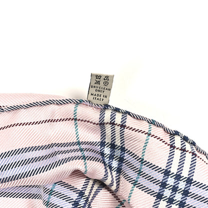 Burberry Silk Candy Check Square Scarf Pink 8 of 8