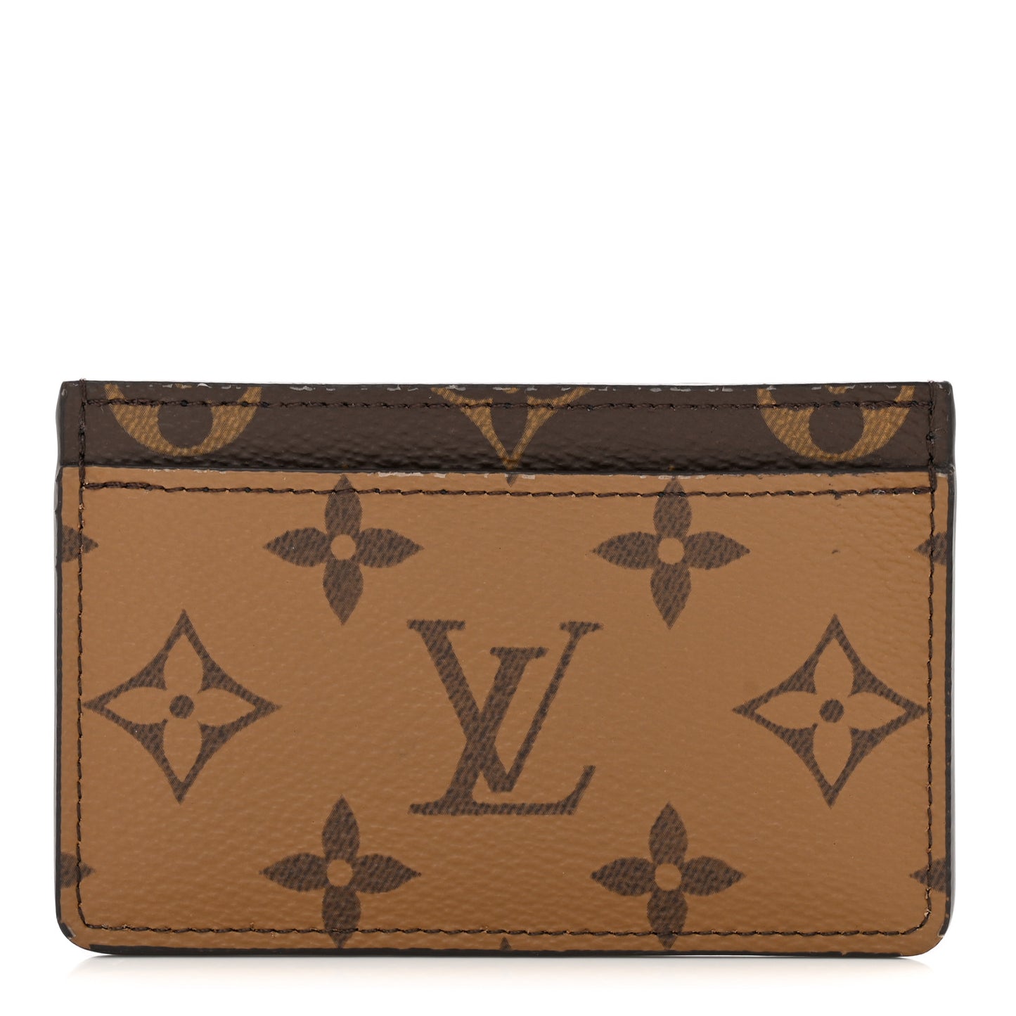 Reverse Monogram Card Holder