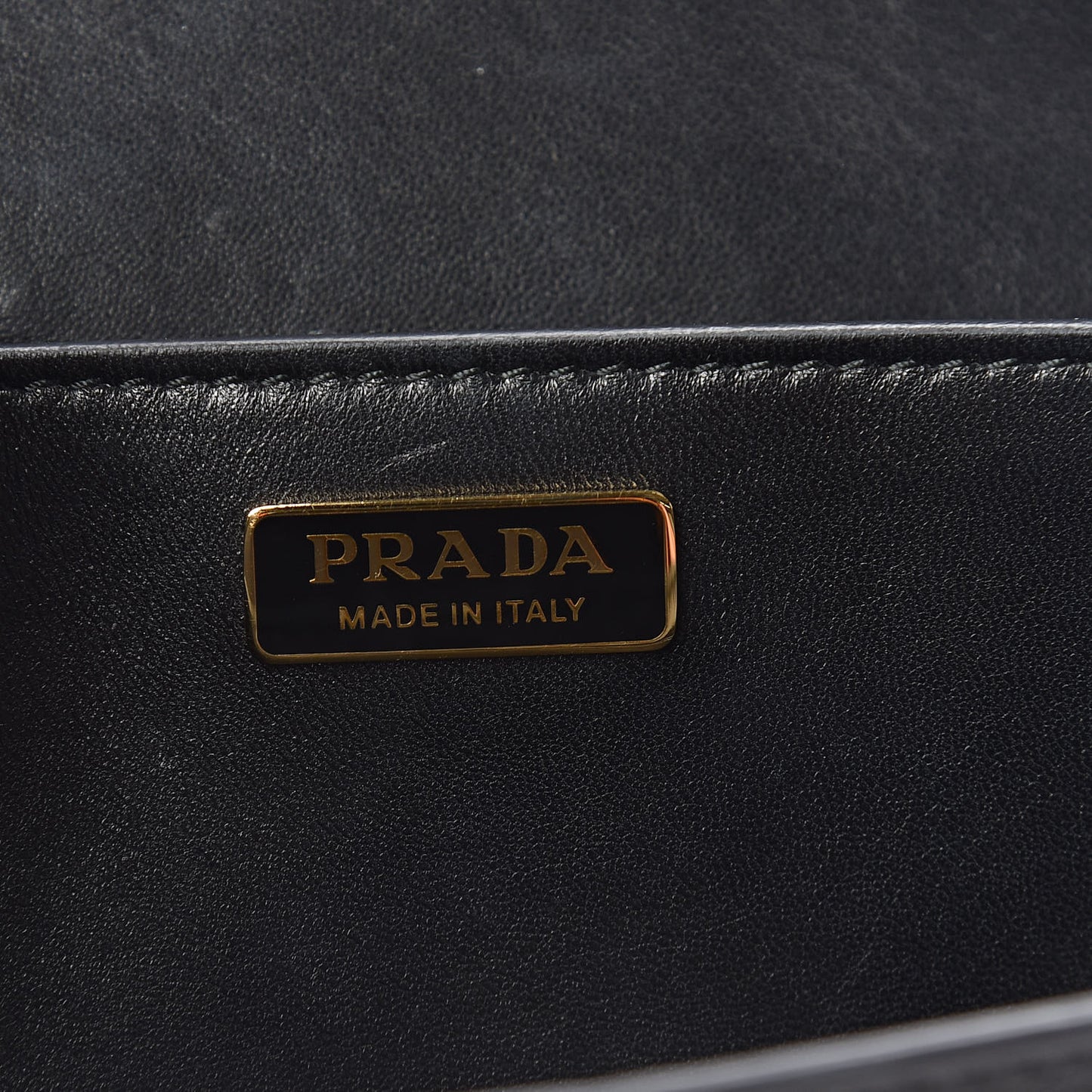 Velvet City Calfskin Leopard Print Cahier Bag Ocra Black