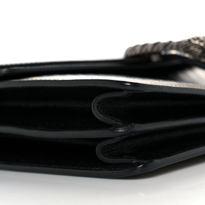 Gucci X SEGA Calfskin GUCCY Stars Medium Dionysus Shoulder Bag Black Gold 8 of 9