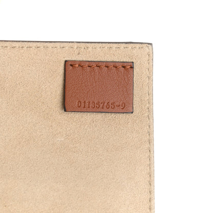 Chloe Suede Calfskin Medium Faye Shoulder Bag Tobacco 7 of 11