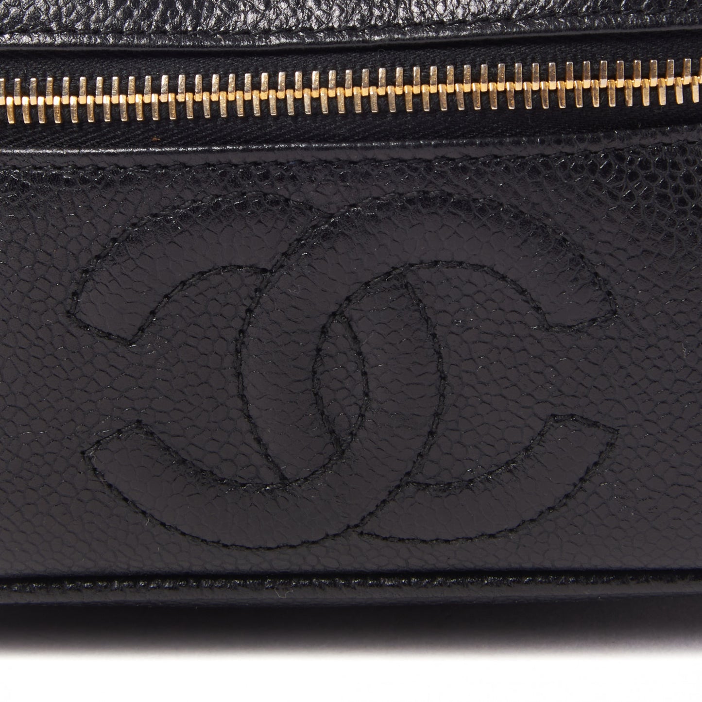 Caviar Vanity Cosmetic Case Black