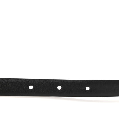 Chanel Calfskin CC Reversible Belt 75 Black Burgundy 4 of 6