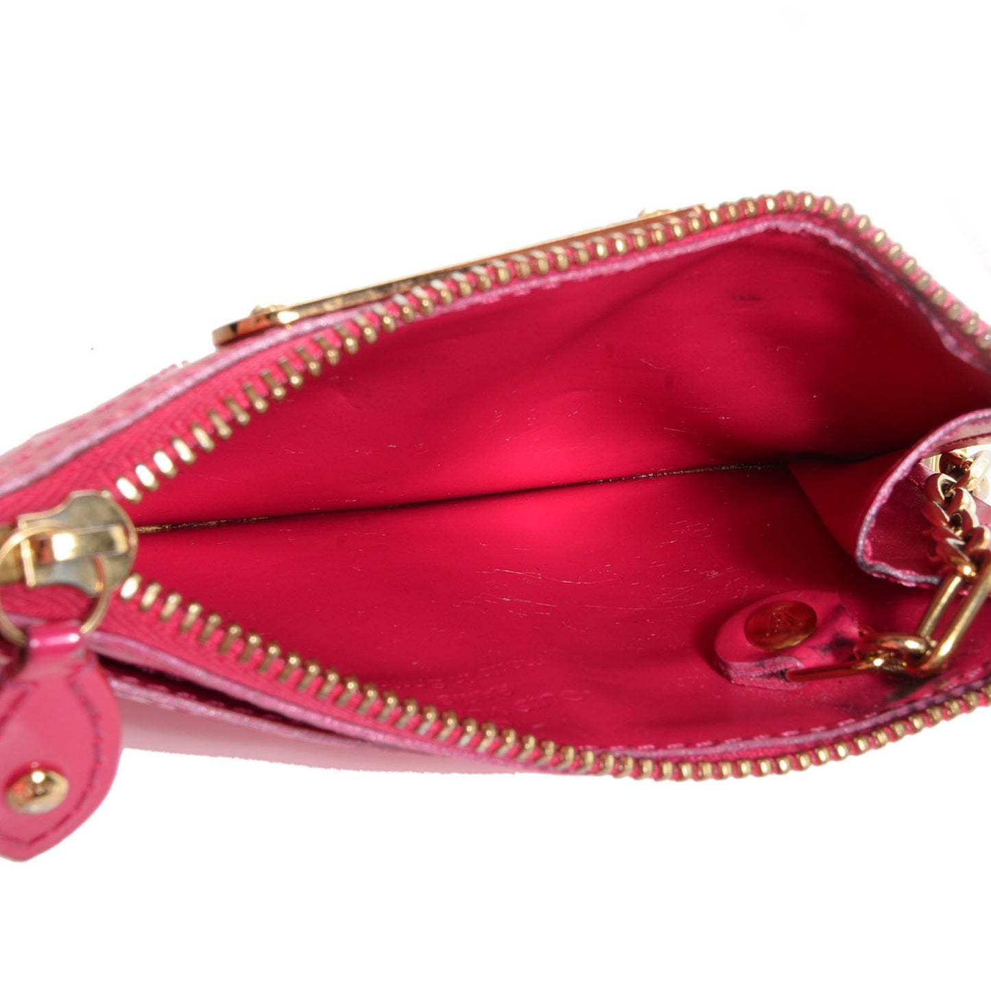 Vernis Key Pouch Rose Pop