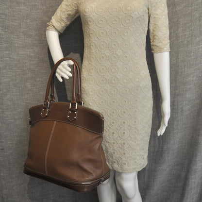 Louis Vuitton Suhali Lockit GM Sienne 2 of 11