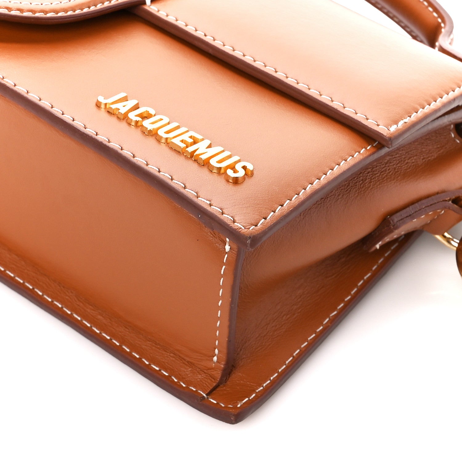 Jacquemus Smooth Calfskin Le Grand Bambino Light Brown 10 of 10