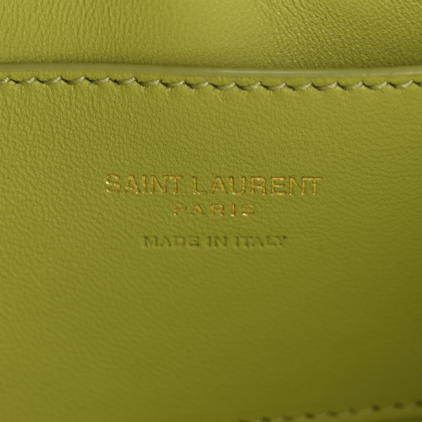 Calfskin Lizard Embossed Le 5 A 7 Mini Hobo Dull Lime