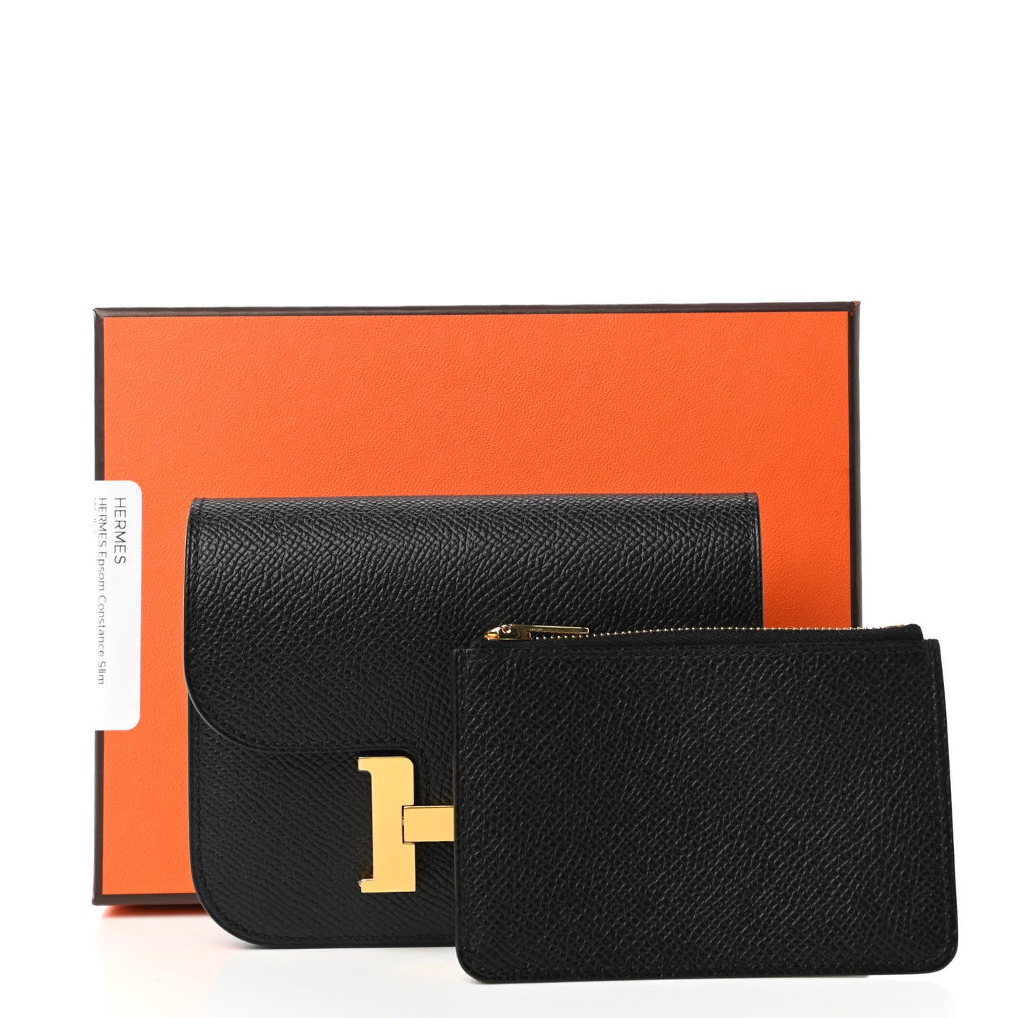 Epsom Constance Slim Wallet Black