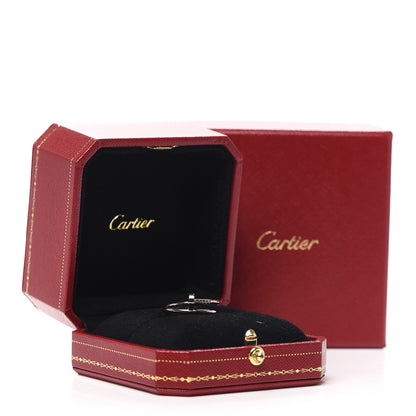 Cartier 18K White Gold Small Juste Un Clou Ring 55 7.25 6 of 6