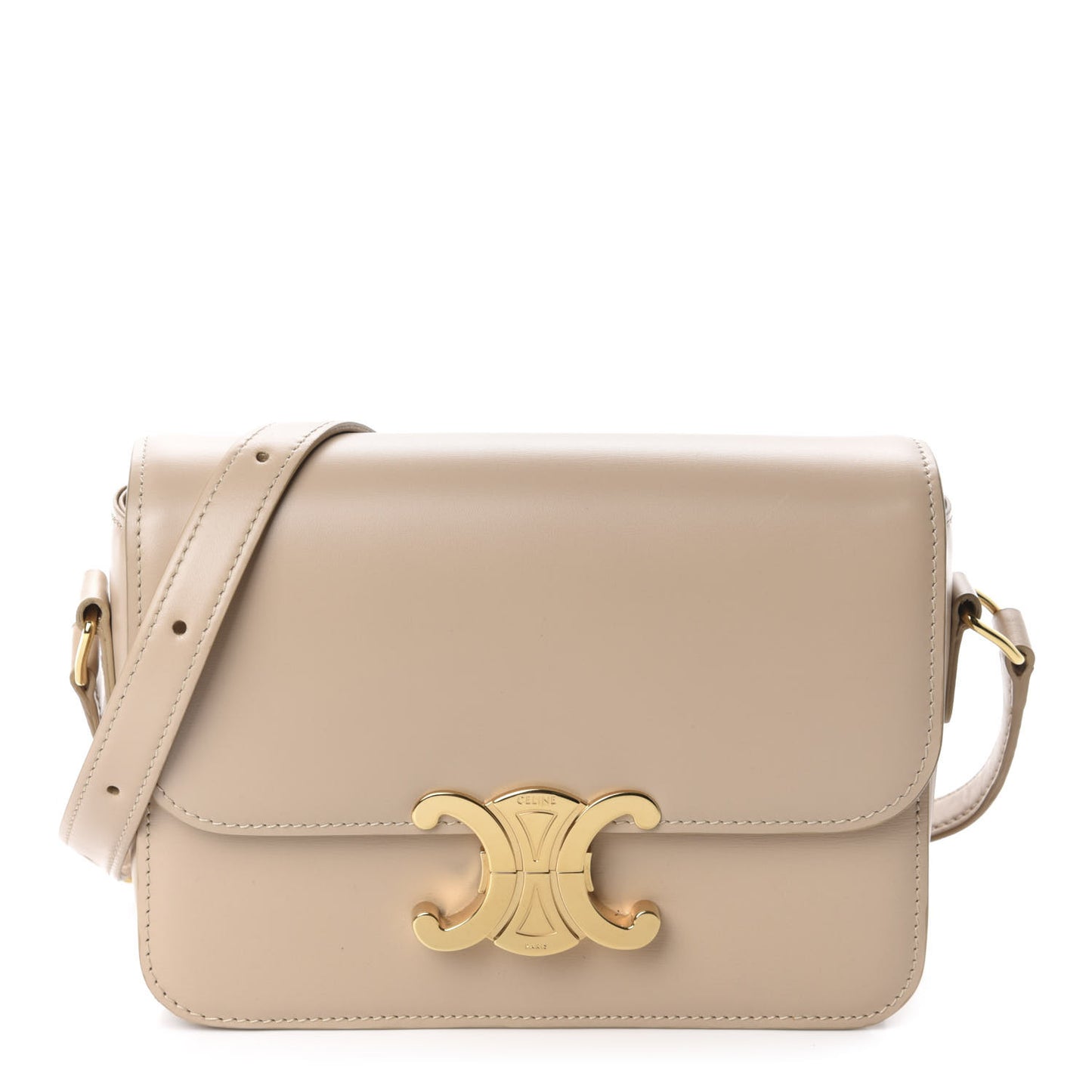 Shiny Calfskin Teen Triomphe Nude