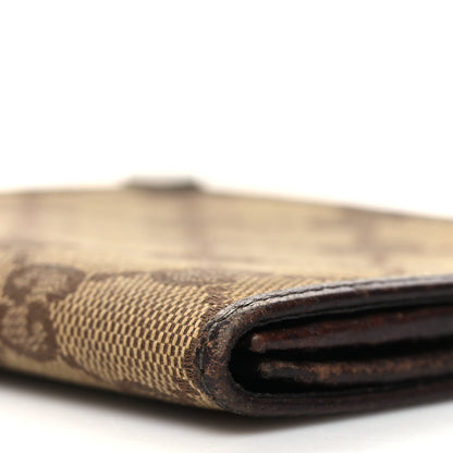 Gucci Monogram Bi-Fold Wallet Dark Brown 12 of 13