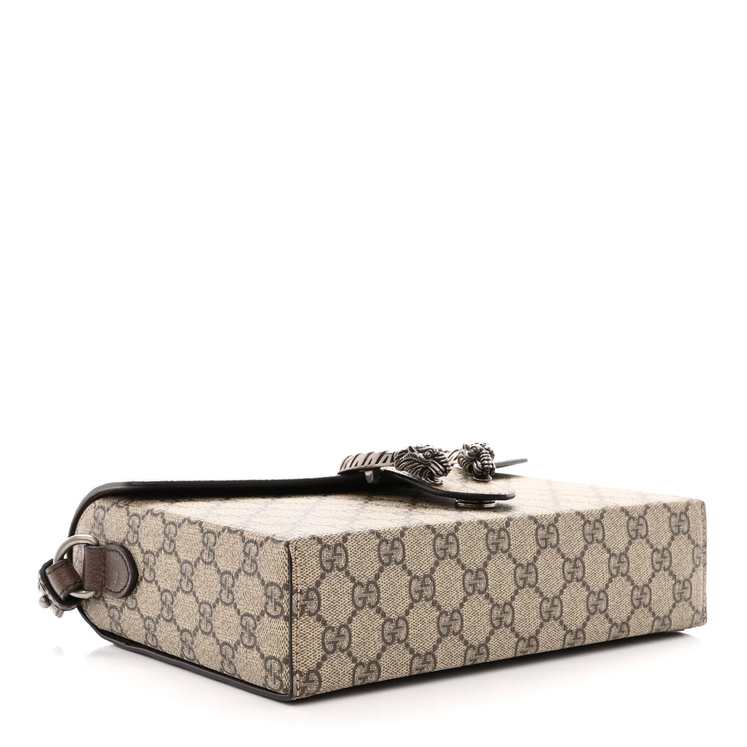 Gucci GG Supreme Monogram Dionysus Messenger Bag Beige New Acero 4 of 13