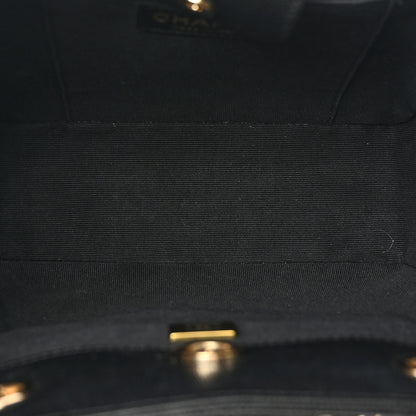 Chanel Caviar Quilted Flap Bucket Bag Black 6 of 11