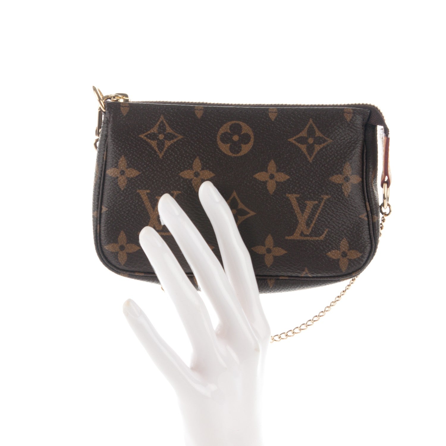 Louis Vuitton Monogram Mini Pochette Accessories 2 of 7