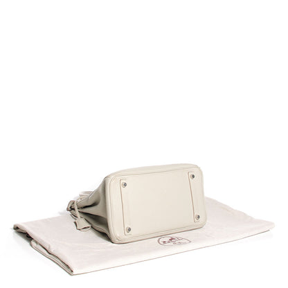 Hermes Togo Birkin 30 Gris Perle 9 of 31