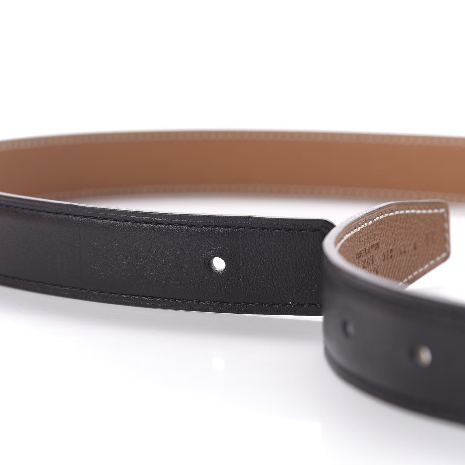 Hermes Swift Epsom 24mm Constance H Belt 80 Gold Black 4 of 8