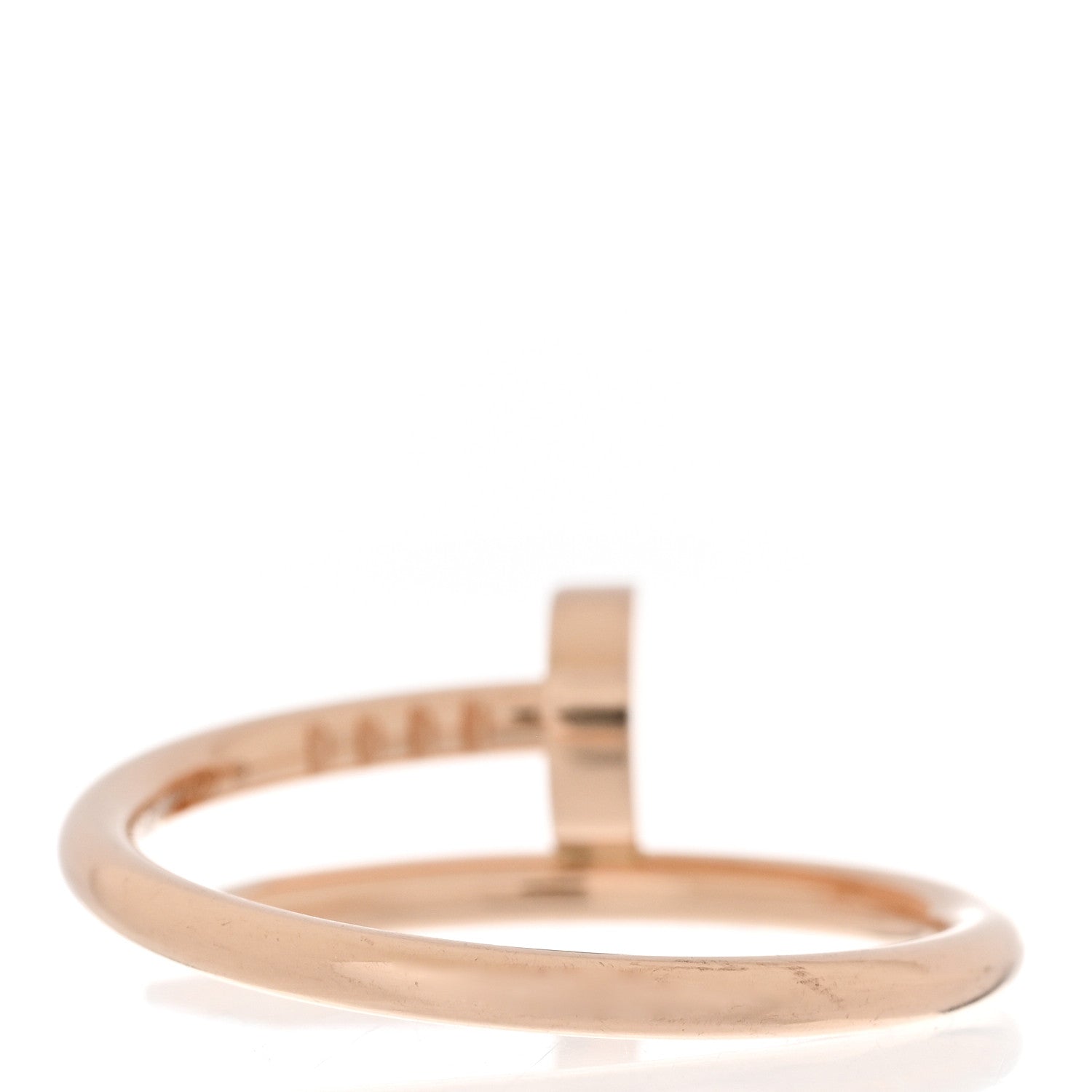Cartier 18K Pink Gold Small Juste Un Clou Ring 52 6 3 of 5