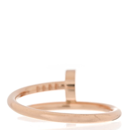 Cartier 18K Pink Gold Small Juste Un Clou Ring 52 6 3 of 5